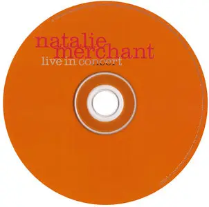 Natalie Merchant - Live In Concert (1999) CD & DVD Releases