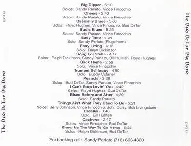 The Bud DeTar Big Band - Live At S.U.N.Y. Brockport (1999) {Self Released DS0113}