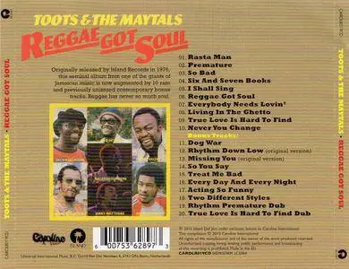 Toots & The Maytals - Reggae Got Soul (1976) {Island Records - 2015 Expanded Reissue CAROLR019CD}