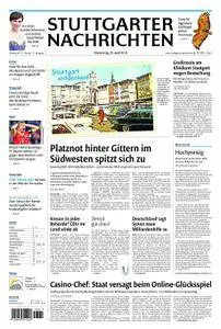 Stuttgarter Nachrichten Blick vom Fernsehturm - 26. April 2018