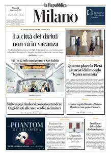 la Repubblica Milano - 4 Agosto 2023
