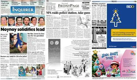 Philippine Daily Inquirer – December 22, 2009