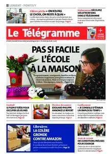 Le Télégramme Lorient – 20 mars 2020