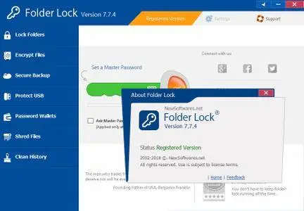 Folder Lock 7.7.4 Multilingual