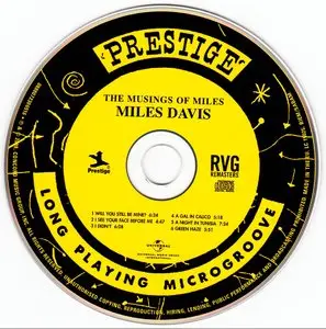 Miles Davis - The Musings Of Miles (1955) {2008 Prestige RVG Remasters Series}