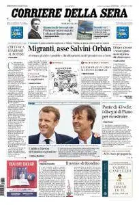 Corriere della Sera – August 29, 2018