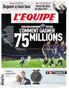 L'equipe du Lundi 13 Novembre 2017