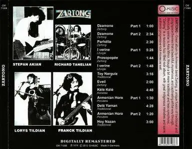 Zartong - Zartong (1979) {2015, Remastered}