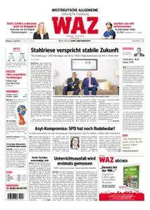 WAZ Westdeutsche Allgemeine Zeitung Duisburg-Nord - 04. Juli 2018