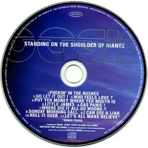 Oasis - Standing On The Shoulder Of Giants (2000) Japanese Press