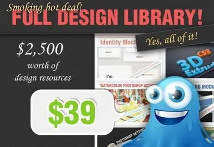 Inkydeals - Smokin Hot Deal: Full Design Library