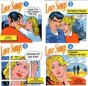 VA - Love Songs Volumes 1-4 (4CD) (1989) {Object Enterprises}