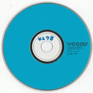 Weezer - Weezer [MCA Victor Inc. MVCG-172] {Japan 1995}