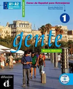 "Gente" course to learn Spanish, "Gente 1 Nueva Edicion. Libro del alumno"