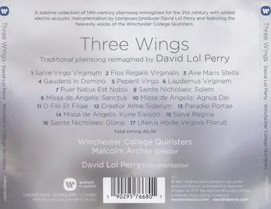 David Lol Perry, Malcolm Archer - Three Wings: Plainsong, Reimagined (2017)