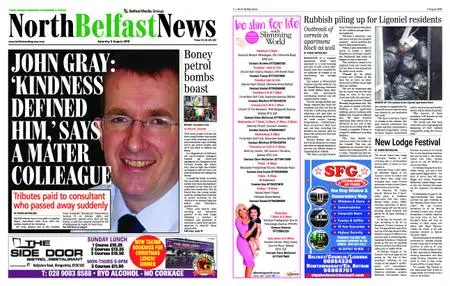 North Belfast News – August 03, 2019