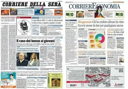 Il Corriere della Sera (04-11-13) + Corriere Economia