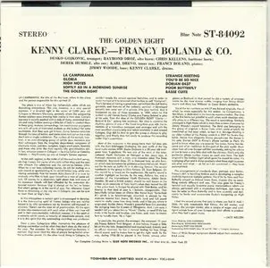 Kenny Clarke & Francy Boland - The Golden Eight (1961) {Blue Note RVG 24bit Japan TOCJ-9544 rel 2003}