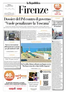 la Repubblica Firenze - 10 Agosto 2024