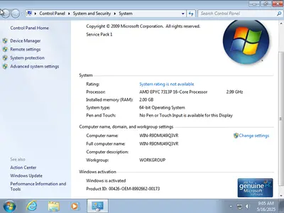 Windows 7 Ultimate SP1 Multilingual (x64) Preactivated May 2025
