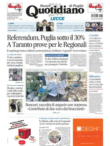 Quotidiano di Puglia Lecce - 10 Giugno 2025