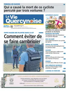 La Vie Quercynoise - 27 Novembre 2025