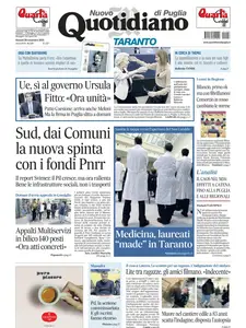 Quotidiano di Puglia Taranto - 28 Novembre 2024
