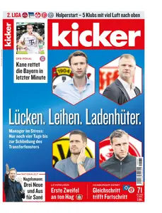 Kicker - 28 August 2025