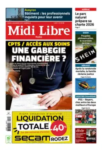 Midi Libre Rodez - 4 Novembre 2025