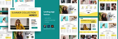 EE - Fashion Brand Website Landing Page J5SALXK