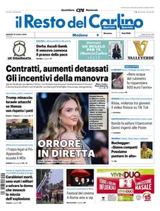 Il Resto del Carlino Modena - 16 Ottobre 2025