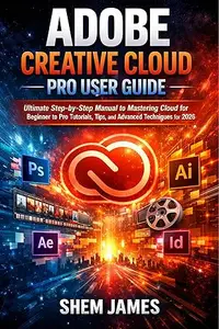 Adobe Creative Cloud Pro User Guide: Ultimate Step-by-Step Manual to Mastering Cloud for Beginner to Pro Tutorials, Tips