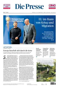 Die Presse - 18 Oktober 2024