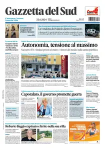 Gazzetta del Sud Catanzaro - 22 Giugno 2024