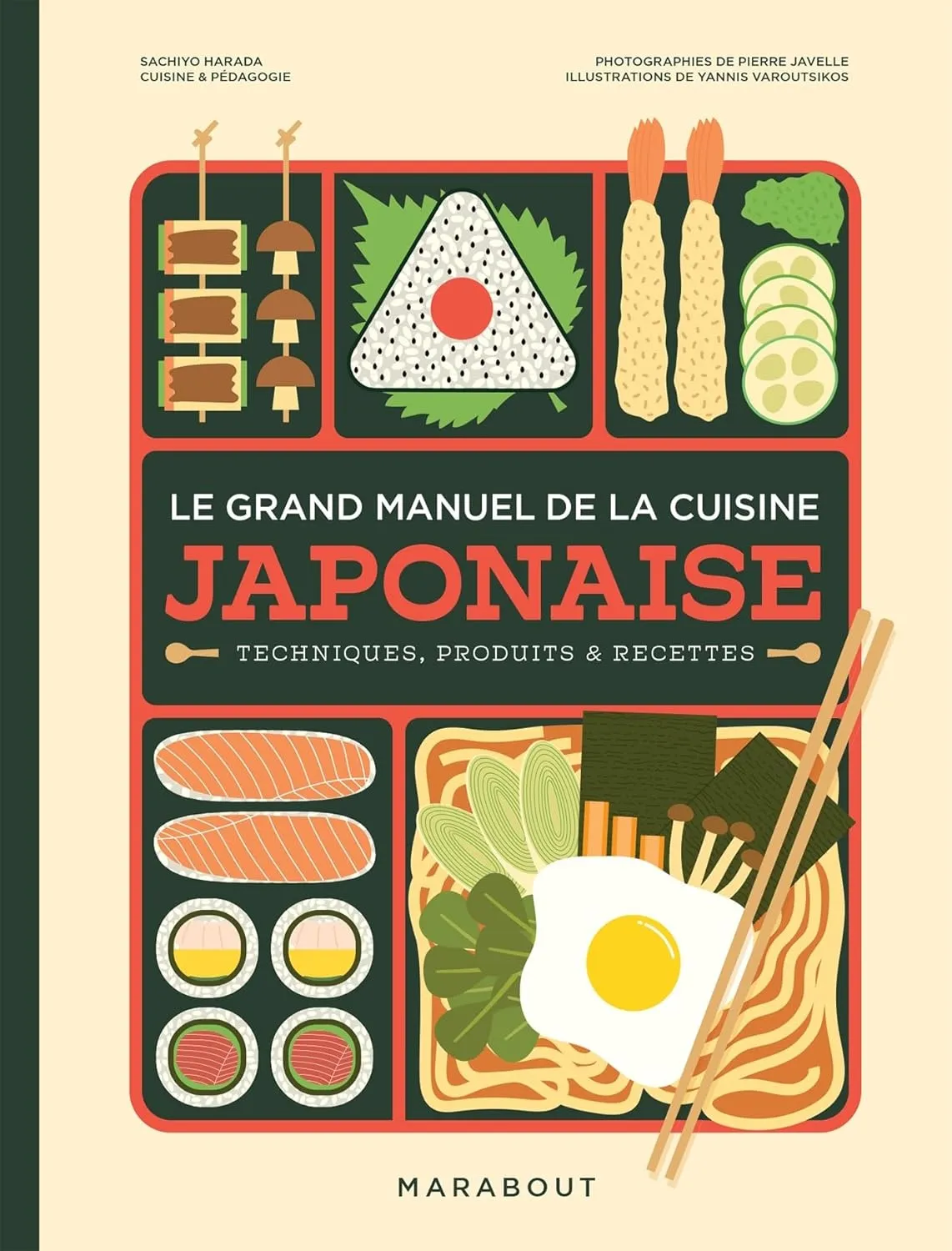 Sachiyo Harada, "Le grand manuel de la cuisine japonaise : Comprendre, apprendre & maîtriser"