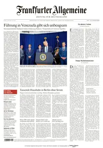 Frankfurter Allgemeine Zeitung  vom 05 Januar 2026