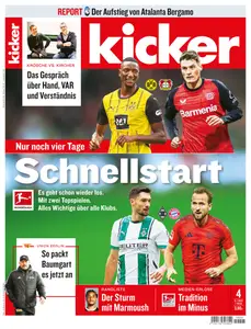 Kicker - 06  Januar 2025