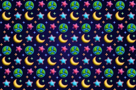 EE - 3D Space Seamless Pattern XX3ZKKK