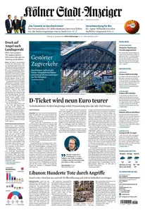 Kölner Stadt-Anzeiger Rhein-Bergischer Kreis - 24 September 2024