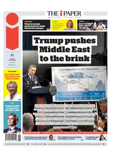 The i Newspaper - 23 June 2025
