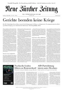 Neue Zurcher Zeitung International  - 25 Mai 2024