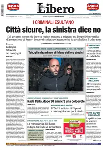 Libero - 16 Gennaio 2026
