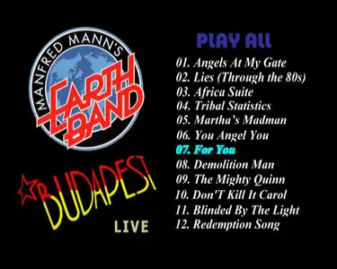 Manfred Mann's Earth Band - Live in Budapest (1983)