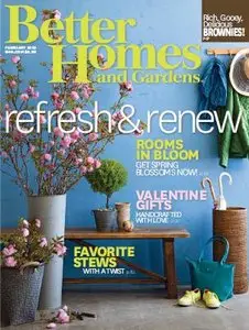Better Homes and Gardens USA - February 2015 (True PDF)