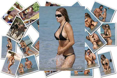 Lola Ponce - Beach candids