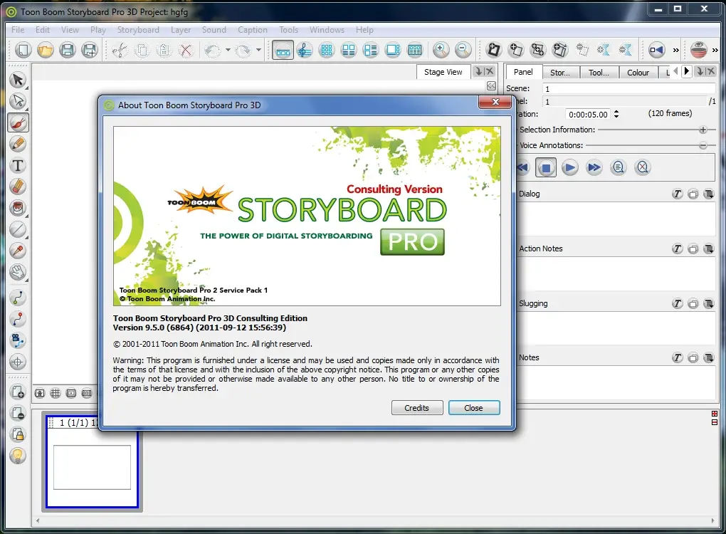 toon boom storyboard pro 3d 9.5.0 consulting version