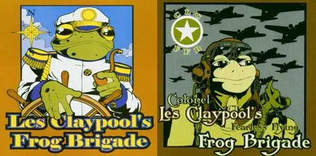 Colonel Les Claypool's Fearless Flying Frog Brigade - Live Frogs Sets 1 & 2 (RSD Vinyl) (2001/2019) [Vinyl-Rip]