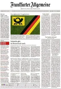 Frankfurter Allgemeine Zeitung mit RMZ vom 20. Januar 2011
