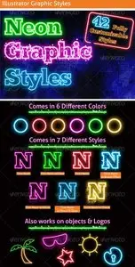 GraphicRiver Neon Graphic Styles