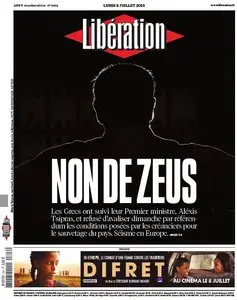 Libération du Lundi 6 Juillet 2015